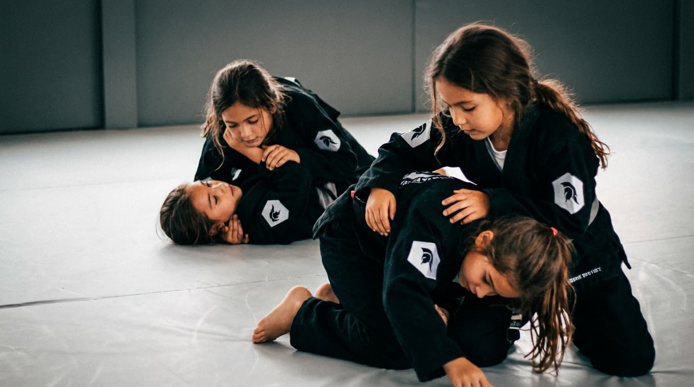 Girls BJJ Training