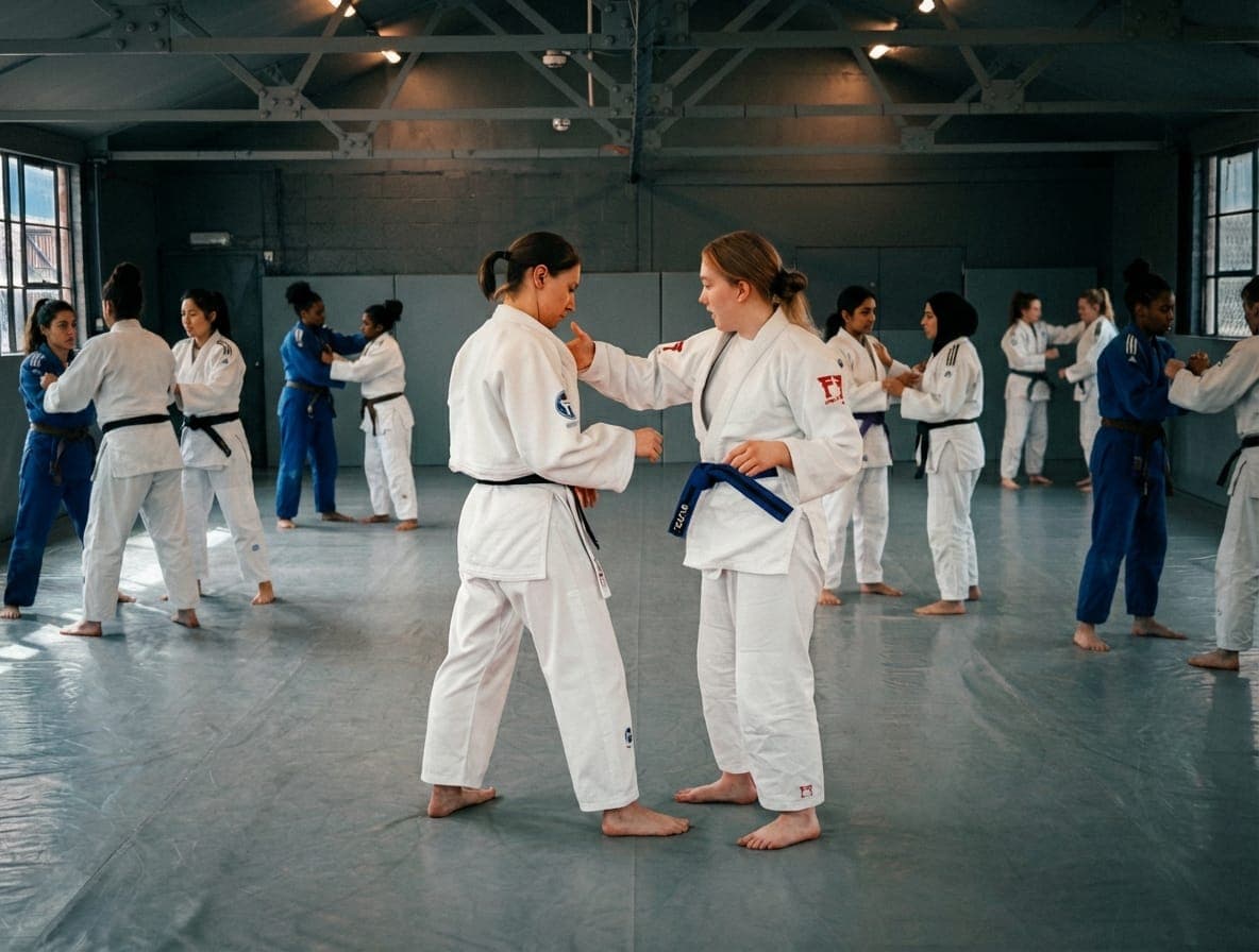 Ladies-Only Judo